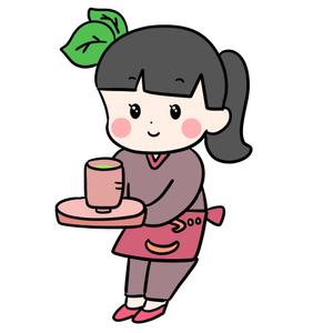 ねね子 (neneko)さんのかわいくてあたたかみのあるキャラクターイラスト / ごぼう茶のキャラへの提案