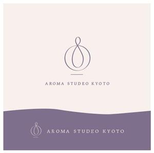 tori (kuri_kuri)さんのアロマ調香｢AROMA STUDEO KYOTO｣のロゴへの提案