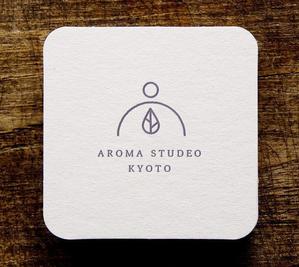 tori (kuri_kuri)さんのアロマ調香｢AROMA STUDEO KYOTO｣のロゴへの提案