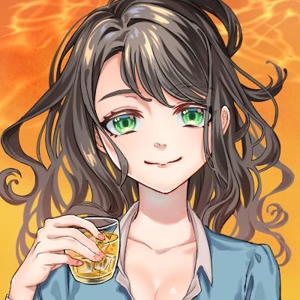 三兎 (yus45)さんの２８歳ウイスキー好き女子のSNS＆ブログの吹き出し用アイコンやイラスト制作への提案