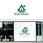 design vero (VERO)さんのアウトドアショップ『River　Moon』のロゴへの提案