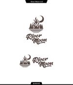 queuecat (queuecat)さんのアウトドアショップ『River　Moon』のロゴへの提案