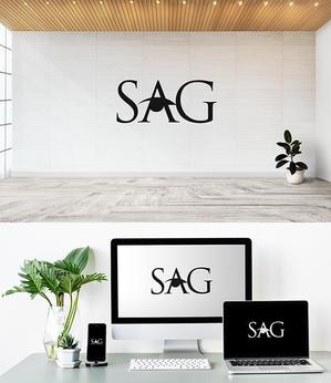 s m d s (smds)さんのアパレルブランド「S AG」のブランド、会社ロゴへの提案