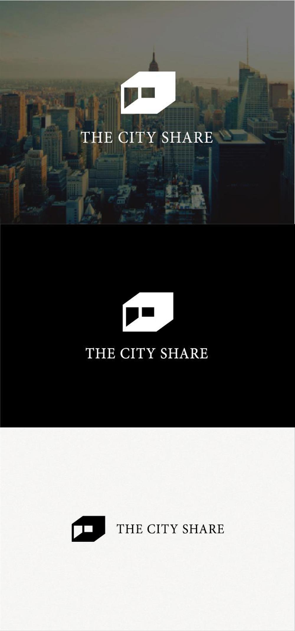 不動産小口化商品ブランド「THE CITY SHARE」（ザ・シティ　シェア）のロゴ＆マーク