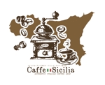 Kang Won-jun (laphrodite1223)さんの珈琲店「CAFFE SICILIA」のロゴ＆マークへの提案