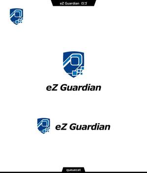 queuecat (queuecat)さんの防犯・監視カメラ設置会社 「EZガーディアン株式会社」のコーポレートロゴ作成への提案