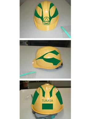 yanest (yamsaki)さんの選定確約！依頼金額増額！工事会社のヘルメットデザイン！よろしくお願いします！への提案