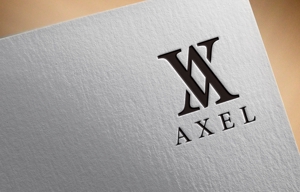 清水　貴史 (smirk777)さんのアパレルショップサイトの「AXEL」のロゴへの提案