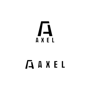 Yolozu (Yolozu)さんのアパレルショップサイトの「AXEL」のロゴへの提案