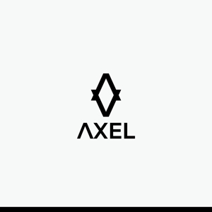 kazubonさんのアパレルショップサイトの「AXEL」のロゴへの提案
