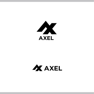 SSH Design (s-s-h)さんのアパレルショップサイトの「AXEL」のロゴへの提案