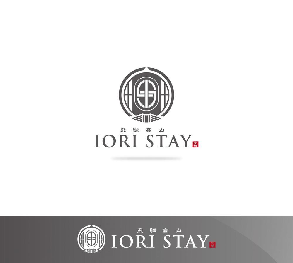 町家一棟貸切宿ブランド「IORI STAY」のロゴ