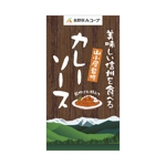 tosho-oza (tosho-oza)さんのレトルト食品「信州の名店　山小屋監修カレー」のシールデザインへの提案