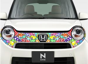 norato (strayrabbit0130)さんの【１５案採用】車のステッカー製作★デザイン自由！【カーフロントデカール】への提案