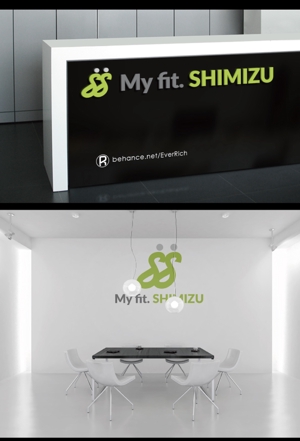  chopin（ショパン） (chopin1810liszt)さんのスポーツジム「My fit. SHIMIZU」のロゴ作成への提案