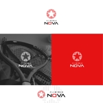 Puchi (Puchi2)さんのテニスラケット専門「ガット張り替え店ノヴァ」のロゴへの提案