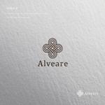 doremi (doremidesign)さんのロゴ（蜂）＋マンション名（Alveare）（マンションブランド　玄関の看板の作成）への提案