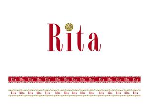 ging_155 (ging_155)さんの「Rita」のロゴ作成への提案