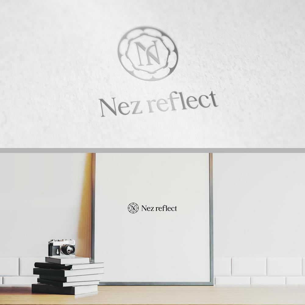 フレグランスメーカー「Nez reflet」のロゴ