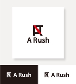 smoke-smoke (smoke-smoke)さんのWEB広告会社の社名「A Rush」のロゴへの提案
