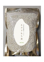 QiQi (eiMie_graphics)さんのもち麦のパッケージラベルデザインへの提案