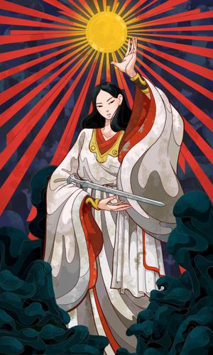 田辺誠 (Crasdusk)さんの八百万の神の浮世絵調への提案