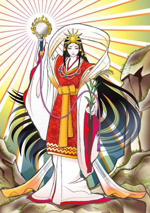 studio305 (studio305)さんの八百万の神の浮世絵調への提案
