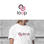 design vero (VERO)さんのフィットネスウェアのショップサイト『loop 』のロゴを募集します！への提案