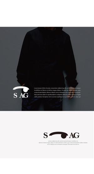 mg_web (mg_web)さんのアパレルブランド「S AG」のブランド、会社ロゴへの提案