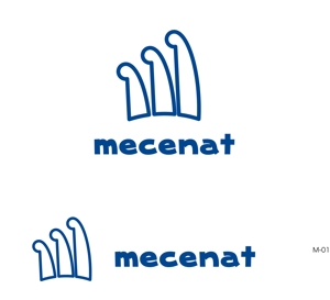arc design (kanmai)さんの「mecenat」のロゴ作成への提案