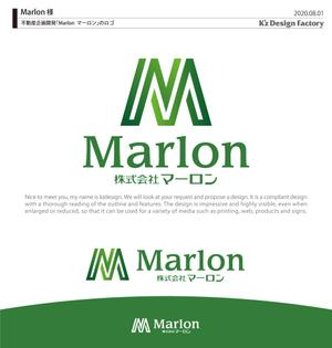 K'z Design Factory (kzdesign)さんの不動産企画開発「Marlon　マーロン」のロゴへの提案