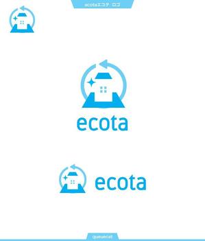queuecat (queuecat)さんのリフォームショップ「ecotaエコタ」のロゴへの提案