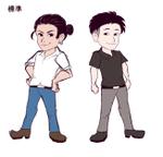 ちむ (asuma_chimu)さんの【トータル１２万円のお仕事】WEBサイトで使うキャラクターアイコンデザインへの提案