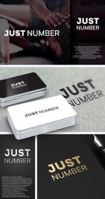 take5-design (take5-design)さんのボディメイクブランド「JUST NUMBER」のロゴデザインを募集いたします。への提案