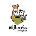 OGR Lab (one_giant_reptile)さんのペット同伴可能なカフェ「mijicafe」のロゴへの提案