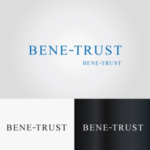 Y-design (manacas)さんのコンサルティング会社「BENE-TRUST」の文字ロゴへの提案