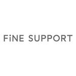 teppei (teppei-miyamoto)さんのコンサルティング会社「FiNE SUPPORT」の文字ロゴへの提案