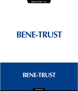 queuecat (queuecat)さんのコンサルティング会社「BENE-TRUST」の文字ロゴへの提案