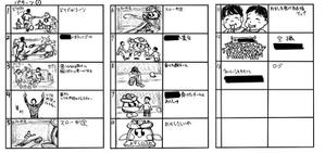 小嶋　季衣子 (rieko_kojima)さんの30秒尺　CM絵コンテ作成への提案