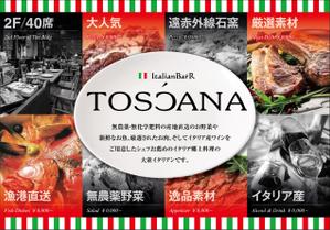 Six inc. (RATM)さんの創業28年お魚ワインバル・イタリアン「TOSCANA」の看板製作への提案