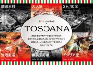 Six inc. (RATM)さんの創業28年お魚ワインバル・イタリアン「TOSCANA」の看板製作への提案