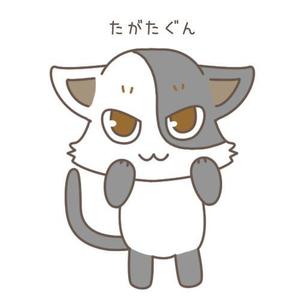 さんのネコのキャラクターのリデザインへの提案