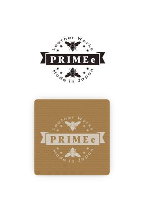 マーズデザイン　落合正道 (marrs)さんのアパレル レザー刻印 新ブランド「PRIMEe」の ロゴ 制作への提案