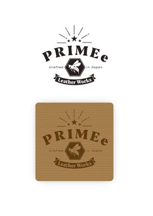 マーズデザイン　落合正道 (marrs)さんのアパレル レザー刻印 新ブランド「PRIMEe」の ロゴ 制作への提案