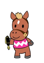 わかないくみ (ikumi_mm)さんの馬のキャラクターの作成とTwitterヘッダー画像の作成依頼への提案