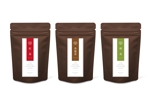 ゆき (Kimi_Design)さんの日本茶パッケージラベルのデザイン3種(色違い可)への提案