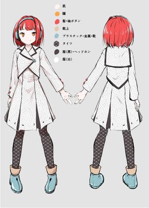 mndk (sourrow)さんの漫画イラスト制作補助ツールのイメージキャラクターのデザインへの提案