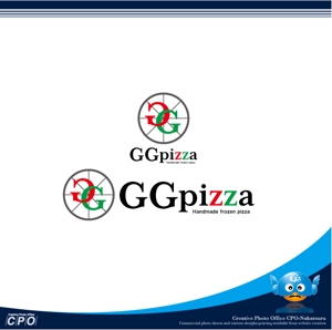 中津留　正倫 (cpo_mn)さんの手作りの冷凍ピザ通販サイト「GGpizza」のロゴ作成依頼への提案