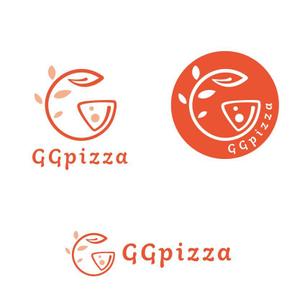 marutsuki (marutsuki)さんの手作りの冷凍ピザ通販サイト「GGpizza」のロゴ作成依頼への提案