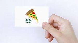 N' ()さんの手作りの冷凍ピザ通販サイト「GGpizza」のロゴ作成依頼への提案